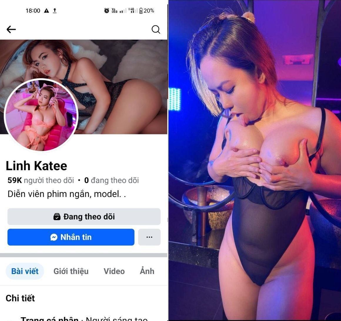 Linh Katee vú to bị sờ vuốt âm đạo ướt át rên la liên tục
