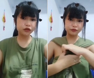 Sex sinh viên kheo vú bự cho bạn trai dãi nước dâm